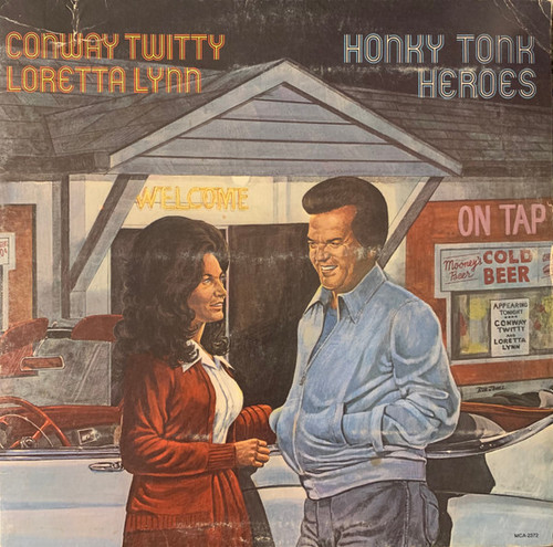 Conway Twitty & Loretta Lynn - Honky Tonk Heroes (LP, Album, Gat)