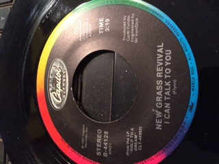 New Grass Revival - Can't Stop Now/ I Can Talk To You  (7")