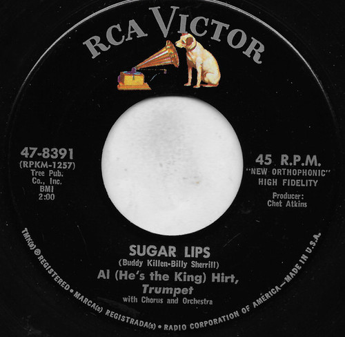 Al (He's The King) Hirt* - Sugar Lips (7", Single, Hol)