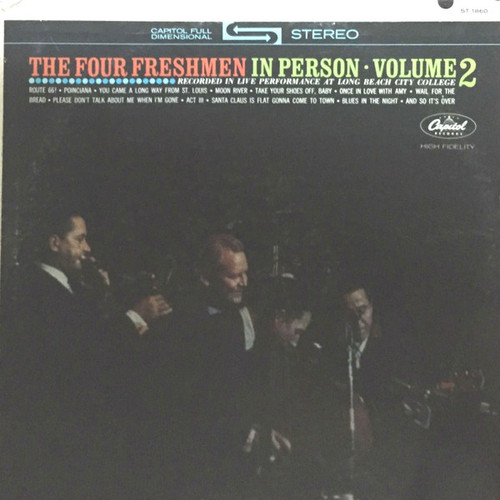 The Four Freshmen - In Person Volume 2 (LP, Album)