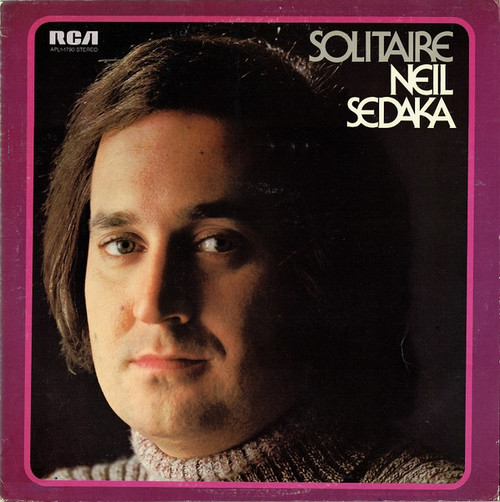 Neil Sedaka - Solitaire (LP, Album, RE)