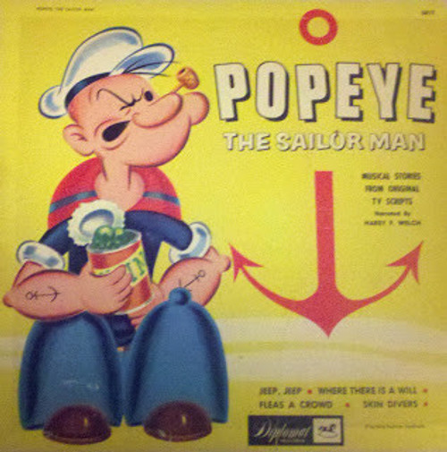 The Rocking Horse Players And Orchestra - Popeye The Sailor Man - Rocking Horse - 5017-A - LP 707871349