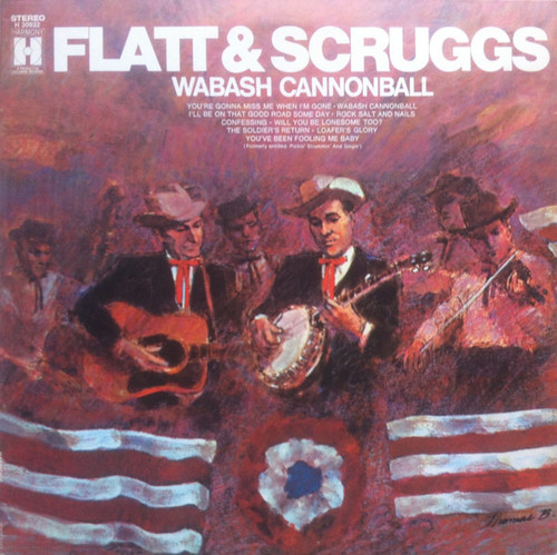 Flatt & Scruggs - Wabash Cannonball (LP, Album, RE)