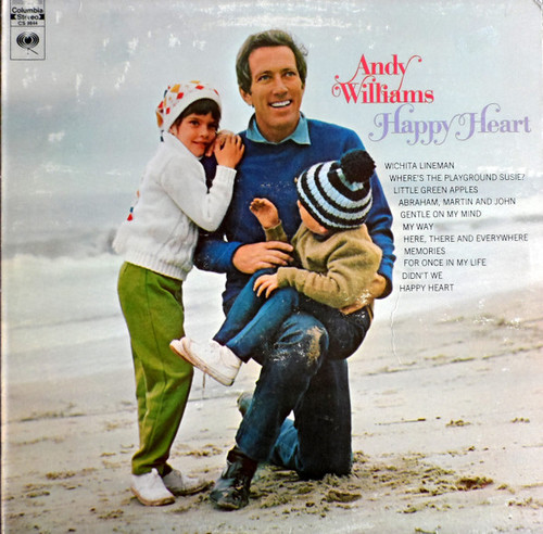 Andy Williams - Happy Heart (LP, Album, Ter)