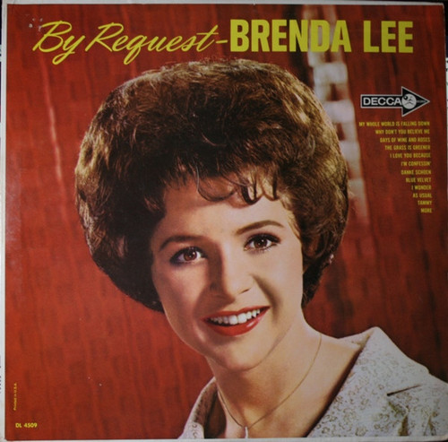 Brenda Lee - By Request (LP, Album, Mono, Glo)