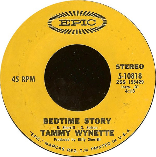 Tammy Wynette - Bedtime Story / Reach Out Your Hand (7")