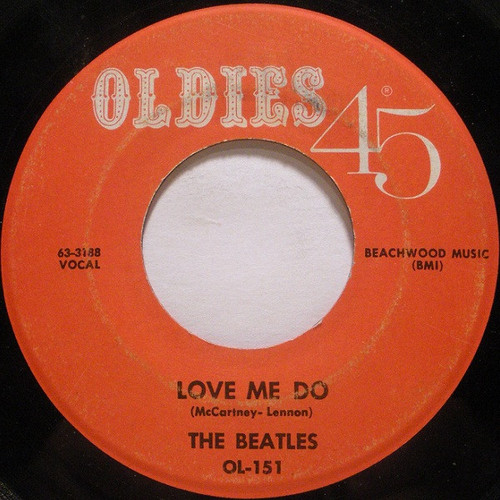 The Beatles - Love Me Do (7", Single, RE, Mon)