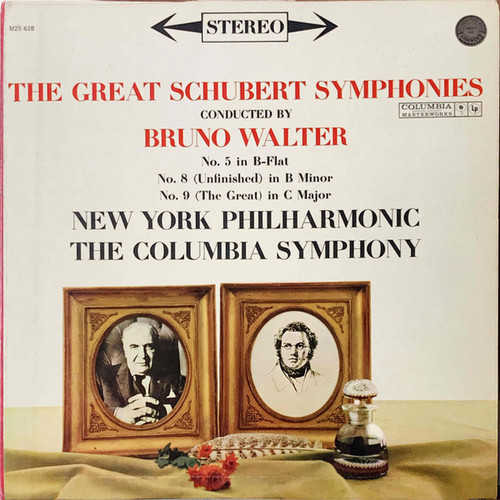 Schubert*, Bruno Walter, New York Philharmonic* / The Columbia Symphony* - The Great Schubert Symphonies (2xLP, Comp)