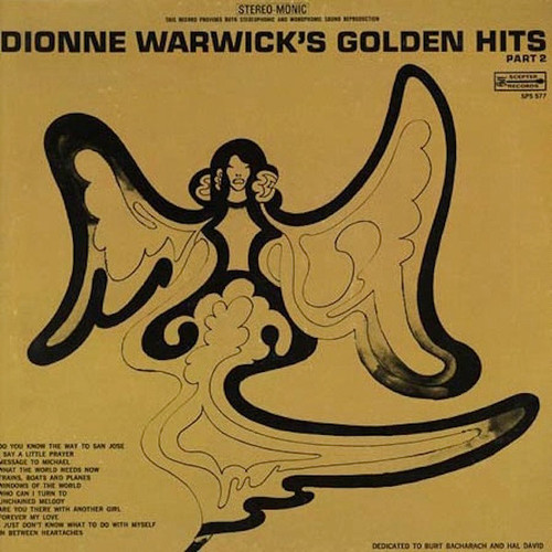 Dionne Warwick - Golden Hits Part 2 (LP, Comp, gat)
