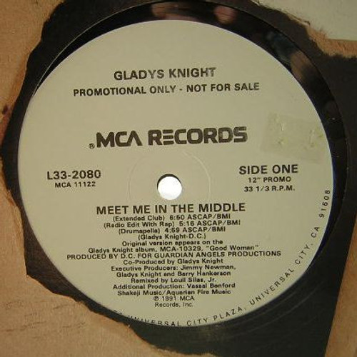 Gladys Knight - Meet Me In The Middle (12", Promo)