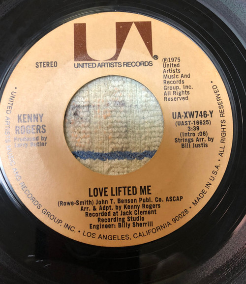 Kenny Rogers - Love Lifted Me (7")