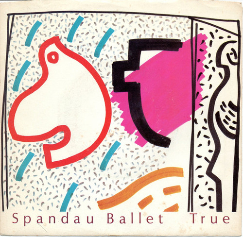 Spandau Ballet - True (7", Single, Styrene)