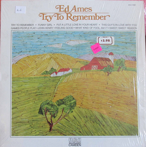 Ed Ames - Try To Remember (LP, Album)