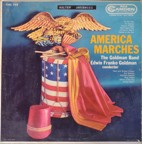 The Goldman Band - America Marches (LP, Album)