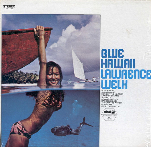 Lawrence Welk - Blue Hawaii - Pickwick/33 Records - SPC-3212 - LP, Album 717747687