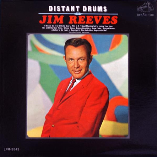 Jim Reeves - Distant Drums (LP, Album, Mono, Roc)