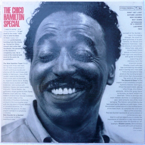 The Chico Hamilton Quintet - Gongs East! - Warner Bros. Records