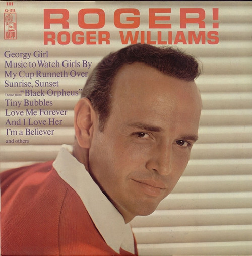 Roger Williams (2) - Roger! (LP, Album, Mono)