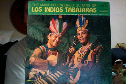 Los Indios Tabajaras - The Many-Splendored Guitars Of Los Indios Tabajaras (LP, Album, Mono)