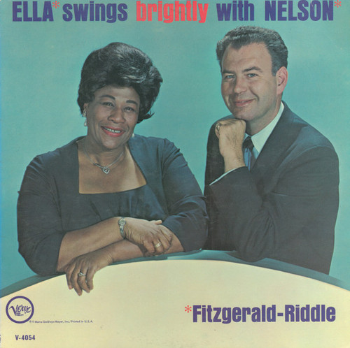 Fitzgerald* - Riddle* - Ella Swings Brightly With Nelson (LP, Album, Mono, MGM)