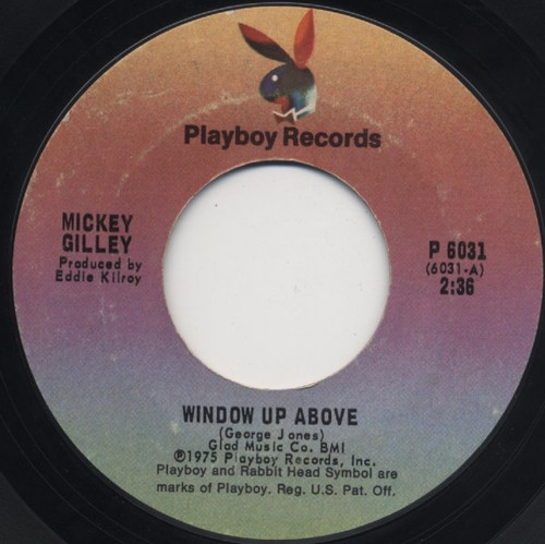 Mickey Gilley - Window Up Above / I'm Moving On (7", Styrene, Ter)
