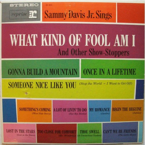 Sammy Davis Jr. - Sammy Davis Jr. Sings What Kind Of Fool Am I And Other Show-Stoppers (LP, Album)