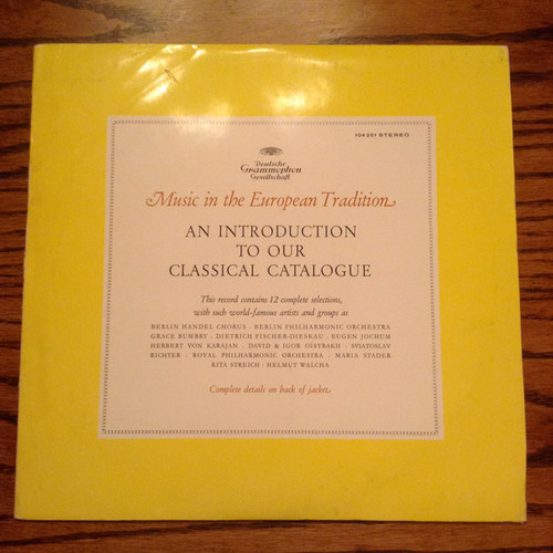 Various - An Introduction To Our Classical Catalogue (LP, Comp)