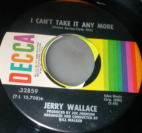 Jerry Wallace - The Morning After (7", Single)