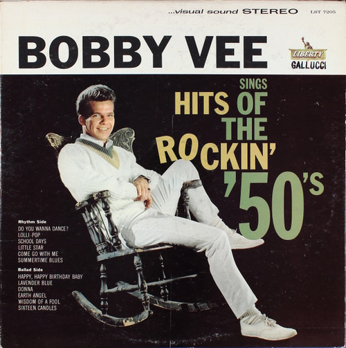 Bobby Vee - Hits Of The Rockin' Fifties (LP, Album)