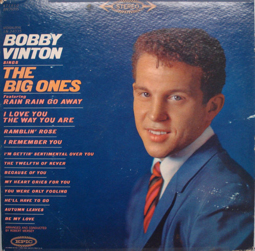 Bobby Vinton - Bobby Vinton Sings The Big Ones (LP, Pit)