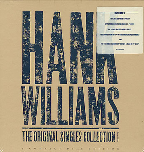 Hank Williams - The Original Singles Collection...Plus (3xCD, Comp, Club, RP + Box)