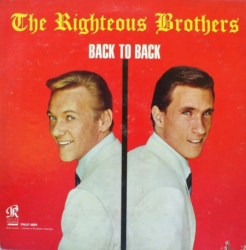 The Righteous Brothers - Back To Back (LP, Album, Mono)