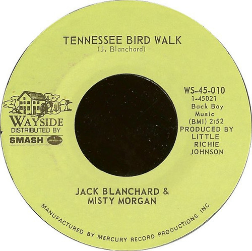 Jack Blanchard & Misty Morgan - Tennessee Bird Walk (7", Single, Mer)