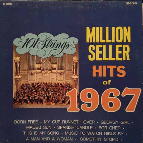 101 Strings - Million Seller Hits Of 1967 (LP)