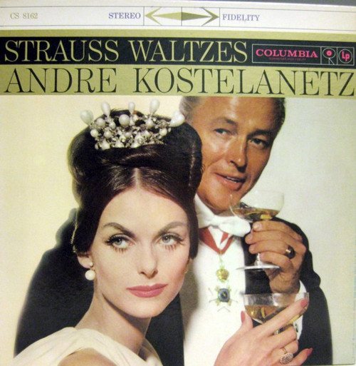 Andre Kostelanetz And His Orchestra* - Strauss Waltzes (LP, RE, Pit)