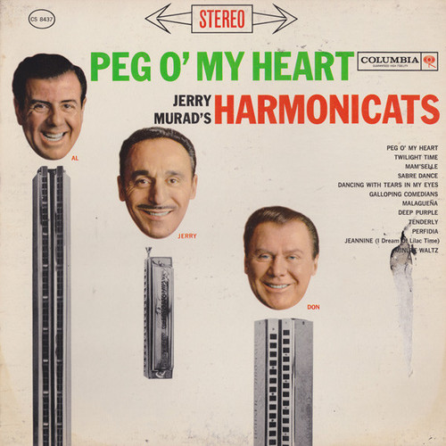 Jerry Murad's Harmonicats - Peg O' My Heart (LP, Album, RE)