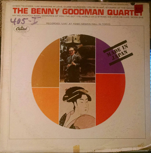 The Benny Goodman Quartet - Made In Japan (LP, Mono)