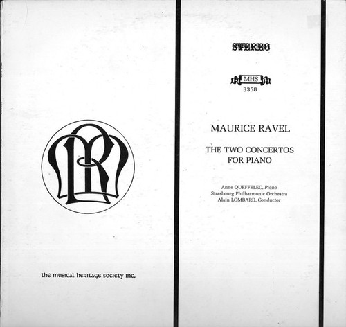 Maurice Ravel, Anne Queffélec - The Two Concertos For Piano (LP)