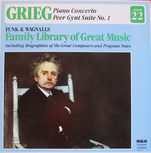 Grieg* - Piano Concerto / Peer Gynt Suite No. 1 (LP, Album, RE)