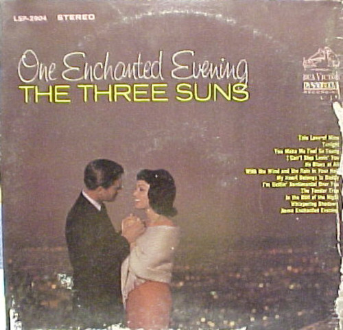The Three Suns - One Enchanted Evening (LP, Album, RP, Ora)
