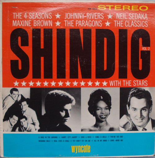 Various - Shindig With The Stars Vol. 2 - Wyncote, Wyncote, Wyncote - W-9070, SW 9070, W 9070 - LP, Comp 728414754