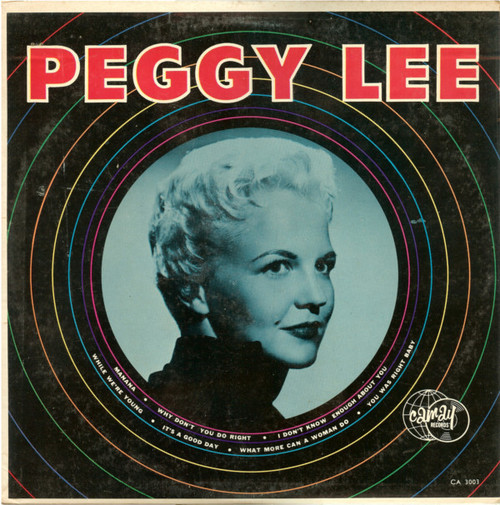 Peggy Lee - Peggy Lee's (Greatest) - Camay Records - CA-3003 - LP, Comp 728458445