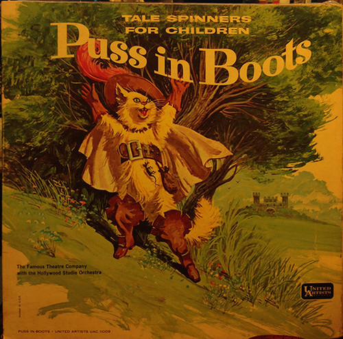 The Famous Theatre Company With The Hollywood Studio Orchestra - Puss In Boots (LP, Album)