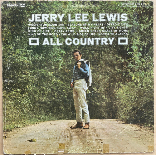 Jerry Lee Lewis - All Country (LP, Album, RE)