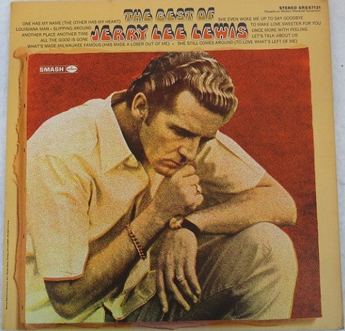 Jerry Lee Lewis - The Best Of Jerry Lee Lewis (LP, Comp)