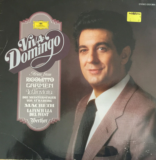 Placido Domingo - Viva Domingo (LP, Comp)