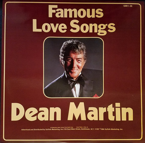 Dean Martin - Famous Love Songs (LP, Comp)