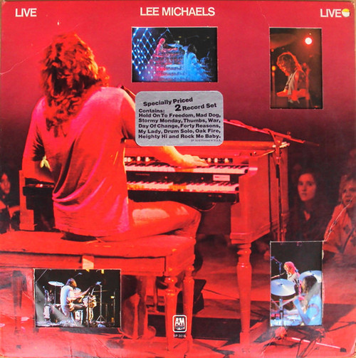 Lee Michaels - Live (2xLP, Album, Ter)