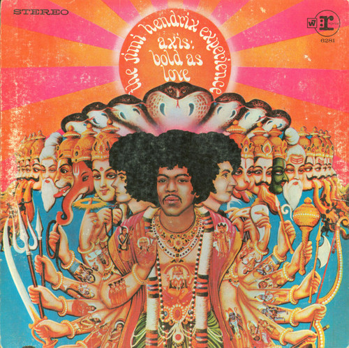The Jimi Hendrix Experience - Axis: Bold As Love (LP, Album, RP, Pit)