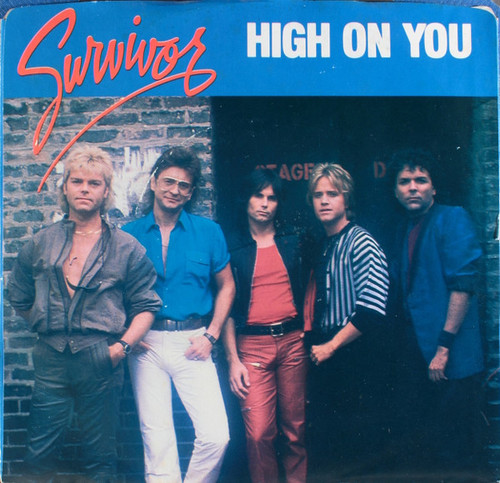 Survivor - High On You (7", Single, Styrene, Pit)